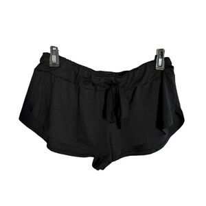 Eberjey Black Shorts with Drawstring Size Small